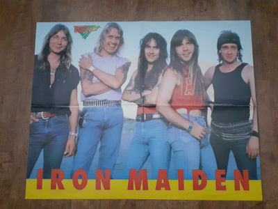 Iron Maiden / Kiss juliste