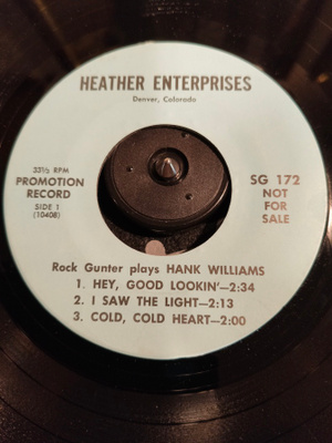 HARDROCK GUNTER,HEATER EP 172