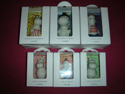 Muumi figuurit kokoelma