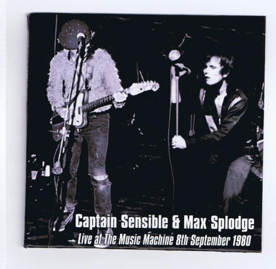 CAPTAIN SENSIBLE & MAX SPLODGE live @ music machine 8/9/1980