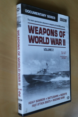 DVD Toisen maailmansodan aseet Weapons of world war II vol 2