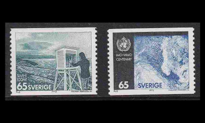 Ruotsi 806-7 ** Meteorologia (1973)