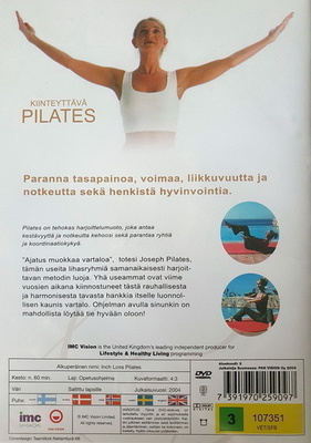 Kiinteyttävä Pilates [DVD]
