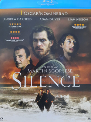 SILENCE BLU-RAY Martin Scorsese