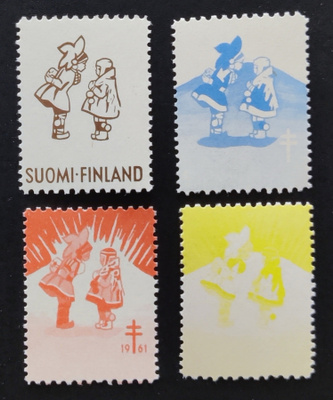 1961 Joulumerkit - skaalavedossarja **
