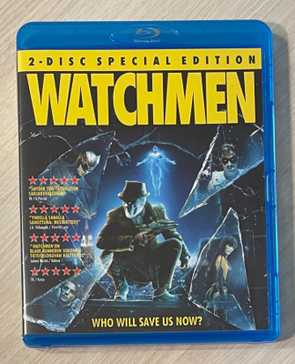 Zack Snyder: WATCHMEN (2009) 2 levyn Blu-ray (UUSI)
