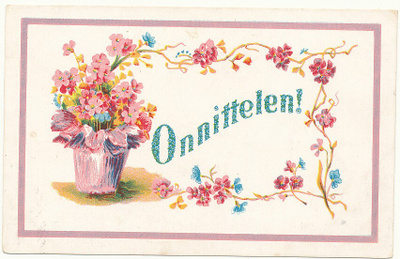 KUKKIA - vanha Carte Postale