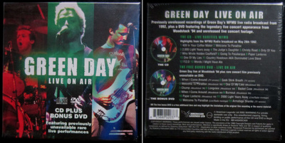 Green Day: LIVE ON AIR - CD + BONUS DVD  [Uusi, muoveissa]