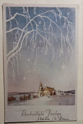 Hevosilla kirkkoon Jouluaamuna, p. 1947 + Tubi-jm