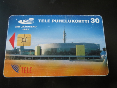 Puhelukortti MM-jääkiekko 1997