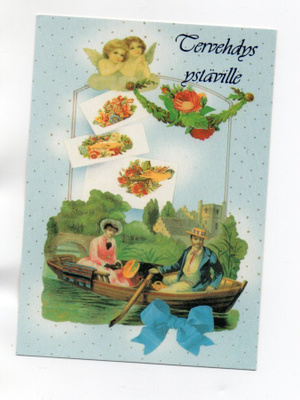 °°TERVEHDYS YSTÄVILLE°°- KORTTI / Papron (Käyttämätön)