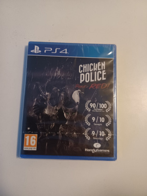 Chicken Police paint it RED, uusi. ps4
