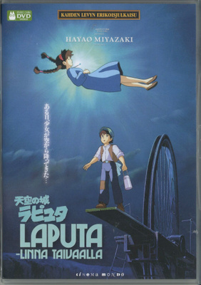 LAPUTA - LINNA TAIVAALLA – Suomi 2-DVD 1986 / 2009, Ghibli