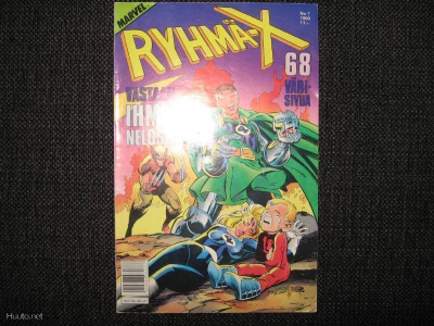 MARVEL*RYHMÄ-X vastaan Imeneloset 7/1990