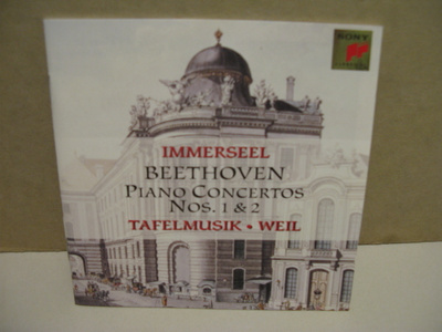 Beethoven:Piano concertos 1&2- Tafelmusic-Bruno Weil cd