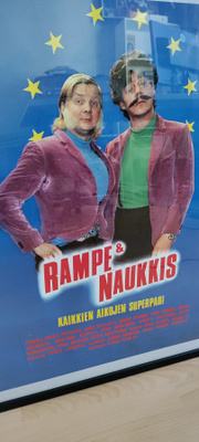 Rampe & Naukkis alkuperäinen kehystetty juliste