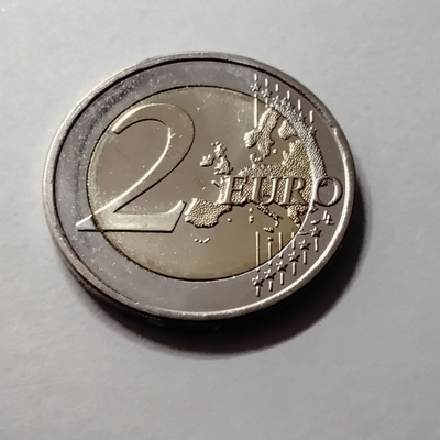 Suomi 2 euro 2020 unc Väinö Linna 100v