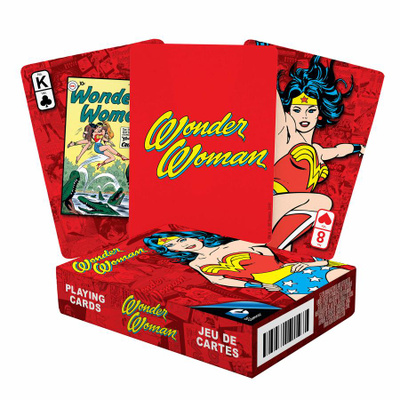 WONDER WOMAN COMIC PLAYING CARDS	(7 146)	pelikortit