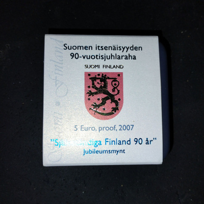 Suomi 5e 2007 Itsenäisyys 90vuotta