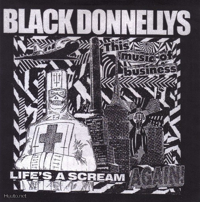 BLACK DONNELLYS life's a scream again! EP -1987- canada hc