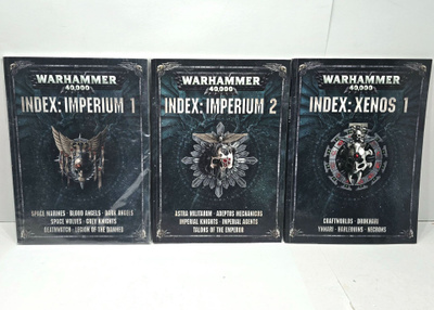 WH40K - Index: Imperium 1-2 ja Xenos 1