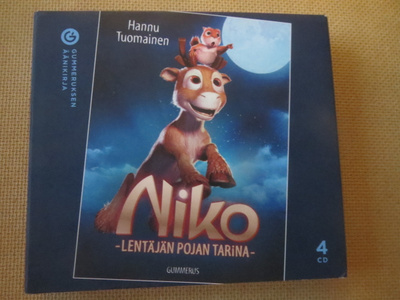 Niko - lentäjän pojan tarina (äänikirja) 4CD