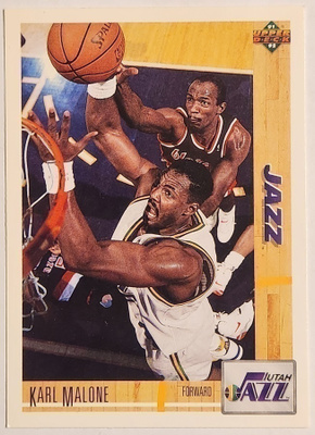 KARL MALONE Keräilykortti Upper Deck 1991-1992