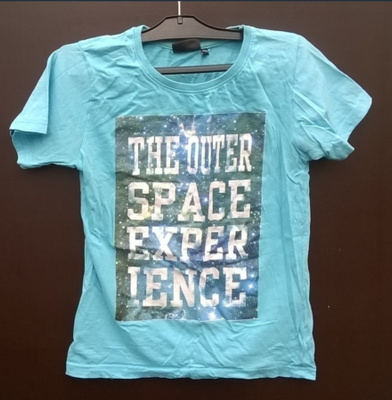 The outer space experience t-paita