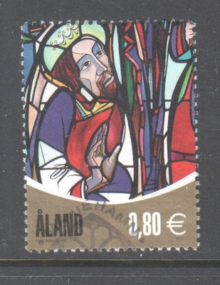 Åland 2010 kirkon lasimaalaus