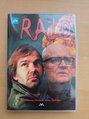 RAID TV SARJA . DVD . 12 × 42 min . + RAID DVD ELOKUVA