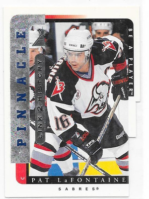 1996-97 Be A Player Link to History #LTH-8B Pat LaFontaine