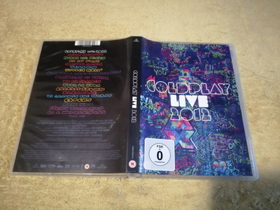 COLDPLAY - Live 2012 DVD/CD