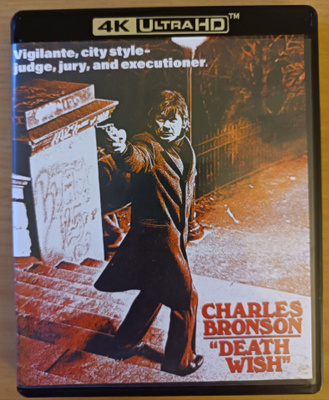 Charles Bronson Death Wish 1 Kino Lorber 4K+Bluray import