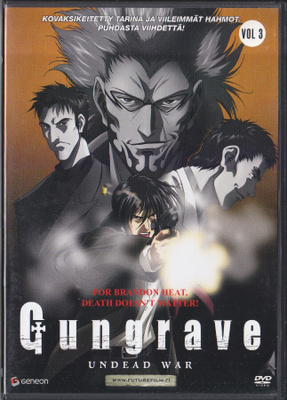 Gungrave 3 Undead War (Anime DVD) jaksot 9-12