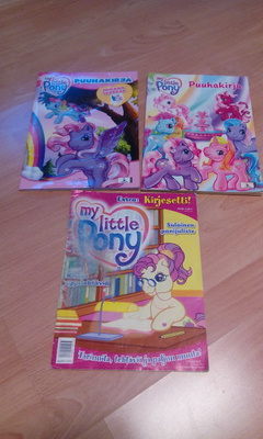 My little pony G3 Puuhakirjat