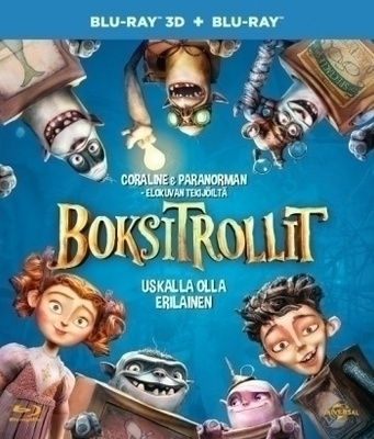 Boksitrollit 3D + Blu-Ray