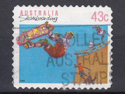 Australia 1990 Mi 1225 Skateboarding