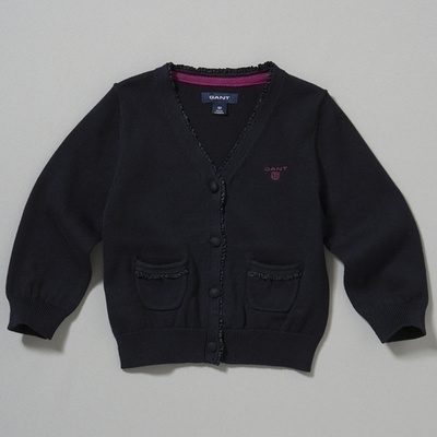 GANT tyttöjen sininen NEULETAKKI koko 104 cm, ovh 99,90 €