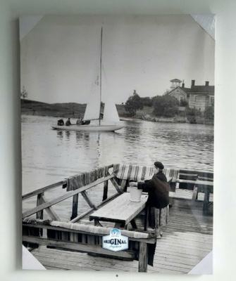 Hartwall Lonkero long drink taulu 60×45 cm