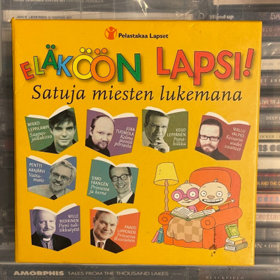 ELÄKÖÖN LAPSI: Satuja miesten lukemana äänikirja cd
