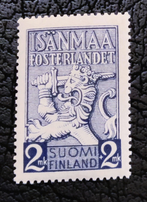 1940 Isänmaa hyväksi 2mk+2mk **