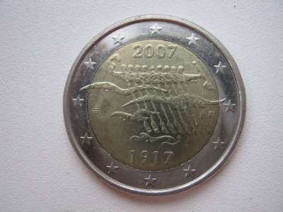 2 Euro Suomi 2007 Juhlaraha