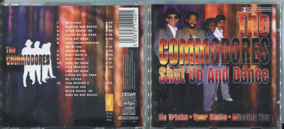 COMMODORES . CD-LEVY . SHUT UP AND DANCE