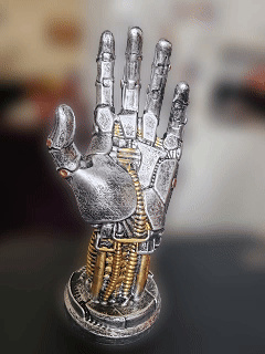 Sci-Fi Cyberpunk Mechanical Arm (Patsas/Figuuri)