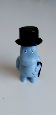 5,8 cm, MUUMI-FIGUURI MOOMIN 1992 BULLS MUUMIPAPPA
