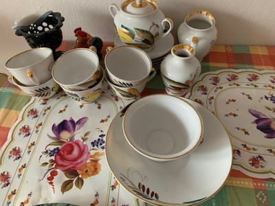 LFZ LOMONOSOV TEA COFFEE SET 17 pieces