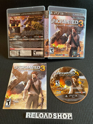 Uncharted 3 Drake's Deception - US PS3 - CiB