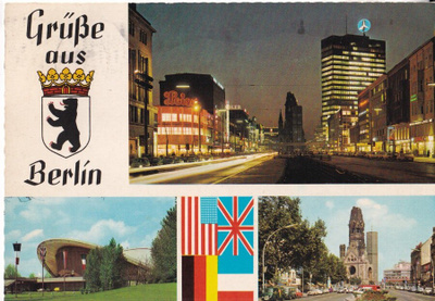 Berlin, monikuvakortti e228