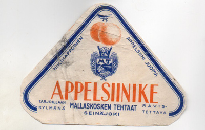 Seinäjoki:  Mallaskosken tehtaat / Appelsiinike