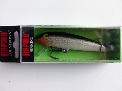 RAPALA COUNTDOWN 9cm, 12g Väri: Silver